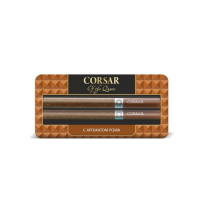 Сигариллы с фильтром Corsar of the Queen с ароматом рома New, блистерная упаковка:2 шт. Сигариллы с фильтром Corsar of the Queen с ароматом рома New, блистерная упаковка:2 шт.