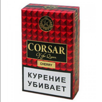 Сигариллы с фильтром CORSAR OF THE QUEEN с ароматом вишни new/1 кор. х 300 бл. х 2 шт.,