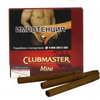 Сигариллы Clubmaster Mini Red*10*10*10МТ
